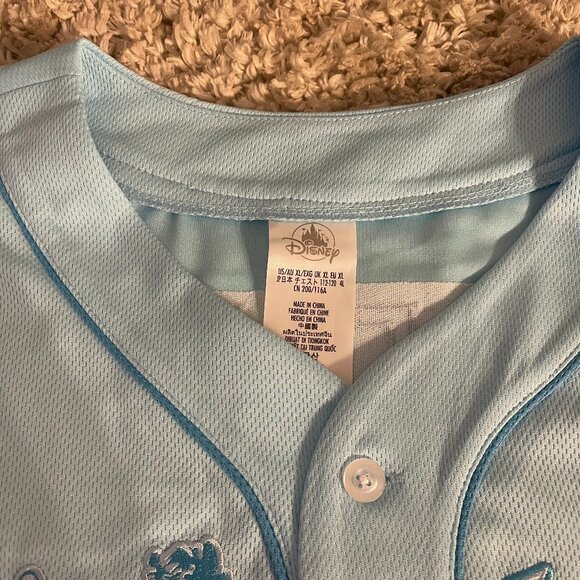 Disneyland Cinderella 50 Baseball Jersey XL • NEW WITH TAGS - Picture 2 of 7